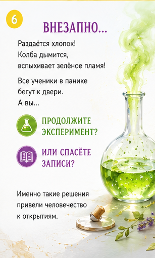 Слайд 6: Внезапно...